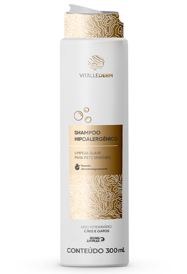 SHAMPOO HIPOALERGÊNICO  Dermatologicamente testado 
