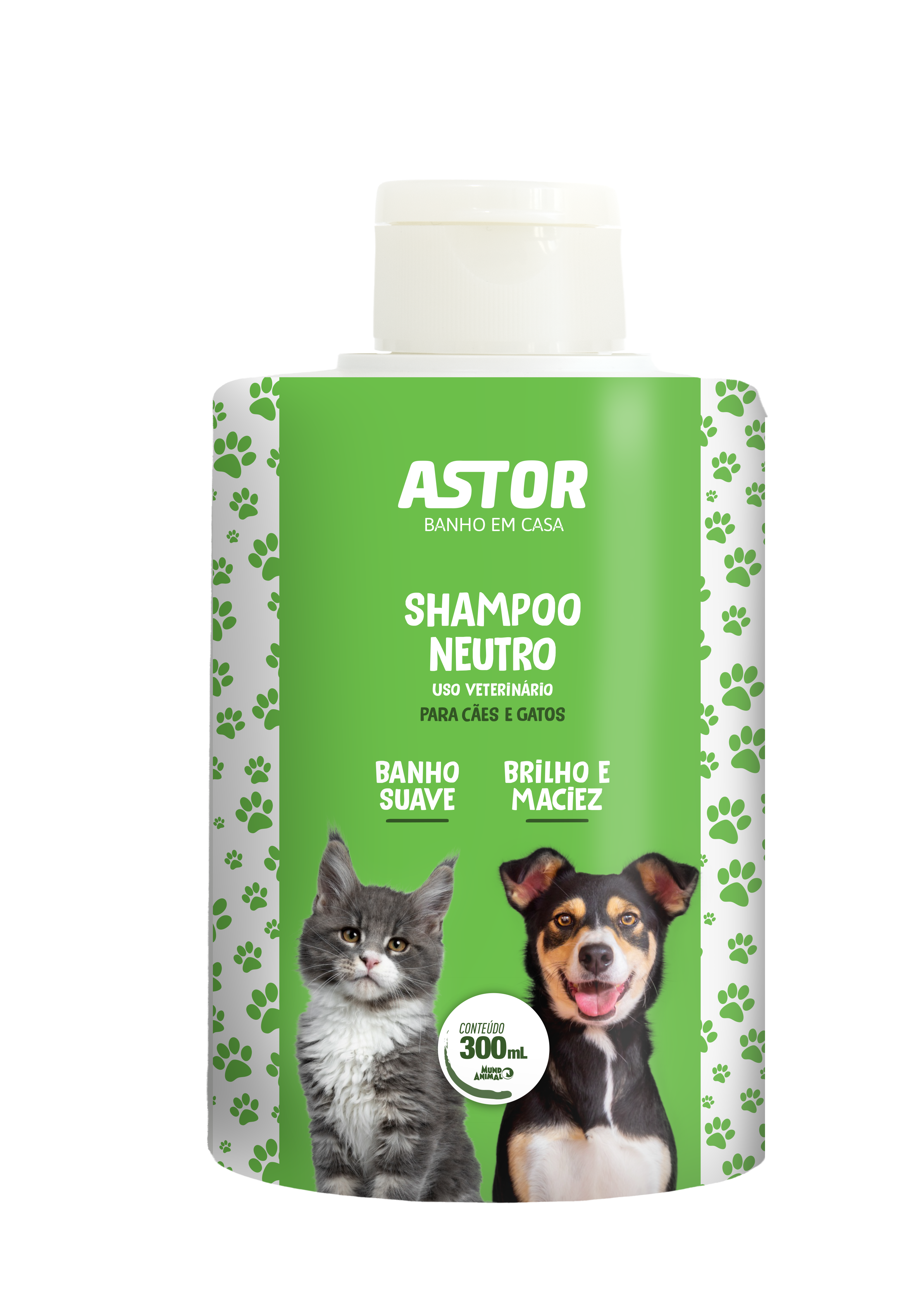SHAMPOO NEUTRO ASTOR - BANHO EM CASA