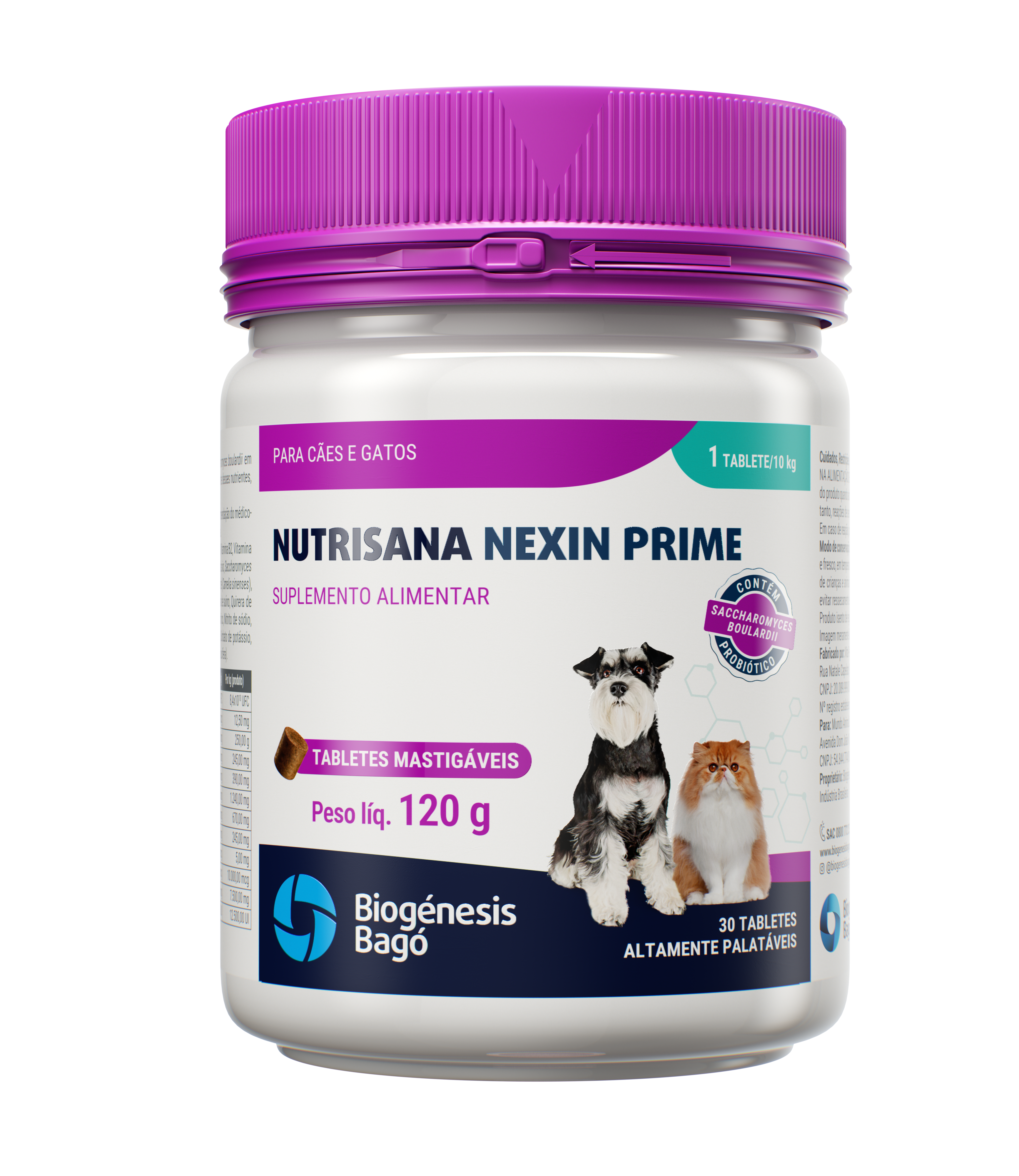 NUTRISANA NEXIN-Tabletes Mastigáveis