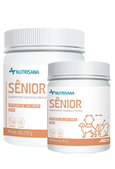 Sênior PÓ (DHA, BETAGLUCANA, MOS, SULFATO DE GLICOSAMINA)